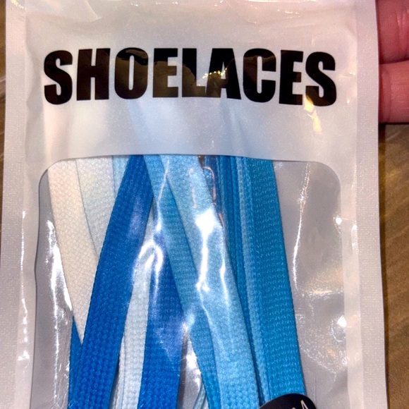 Get the Fade: Colorful Shoe Laces You'll Love Two packs Blue and Black gradient - Picture 3 of 8
